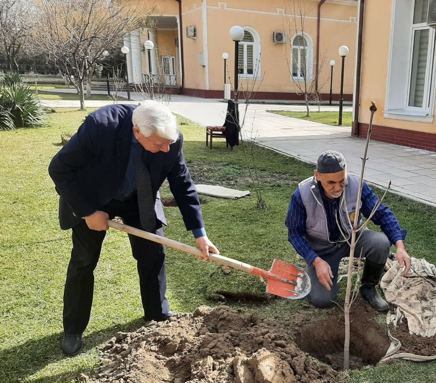 NURONIYLAR “YASHIL MAKON” AKSIYASINI BOSHLAB BERISHDI